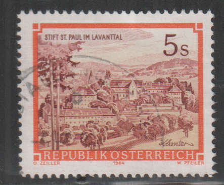 AUSTRIA 1985 Abbeys and Monasteries in Austria - "1984" Imprint UNH SG 1999