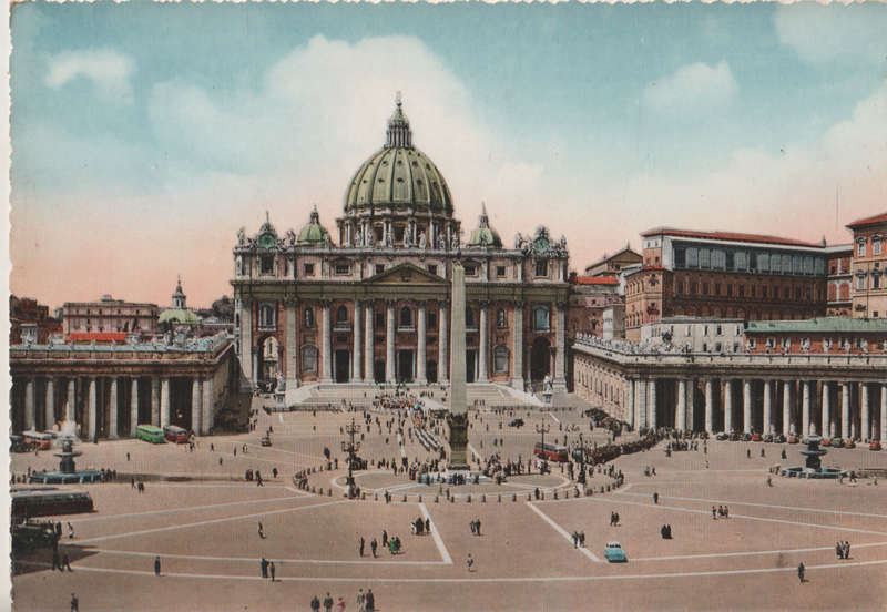 MINT POST CARD ROME