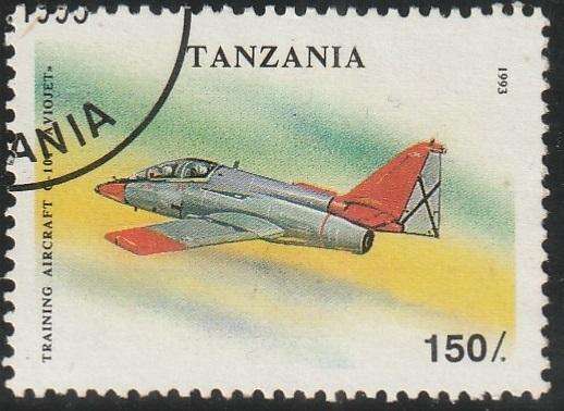 TANZANIA 1993 Military Aircraft VFU SG 1678