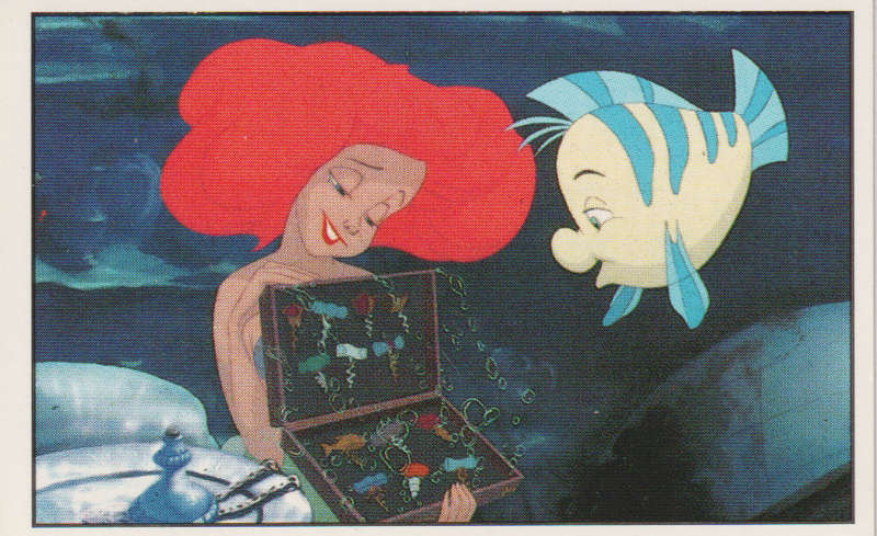 PANINI COLLECTABLE STICKERS THE LITTLE MERMAID #51