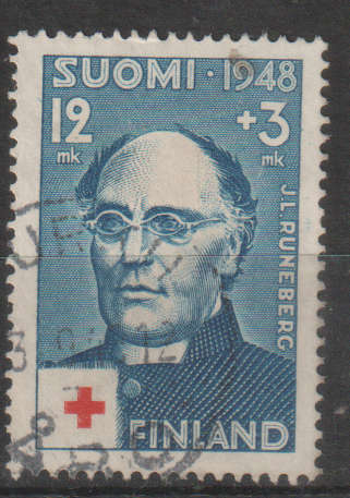 FINLAND 1948 Red Cross charity - Poets and Composers ULH SG 462