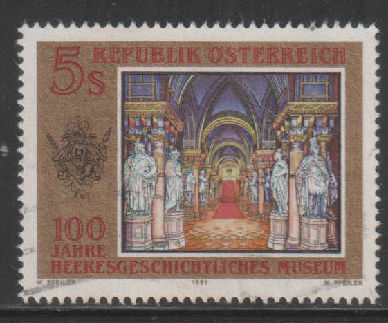 AUSTRIA 1991 The 100th Anniversary of Army Historical Museum UNH SG 2264