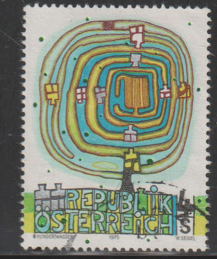 AUSTRIA 1975 Modern Art in Austria UNH SG 1754