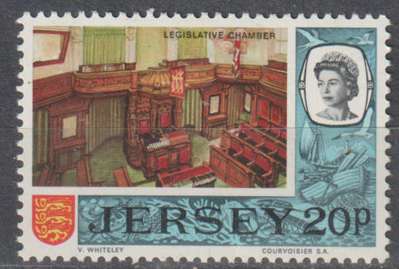 JERSEY 1970 -1971 Definitive Issue - New Values (P) UMM SG 55
