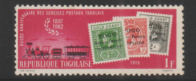 THEMATIC STAMPS ON STAMPS TOGO UMM