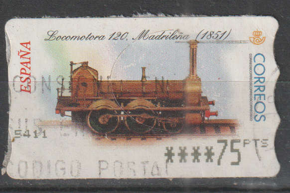 THEMATIC TRAINS SPAIN LABEL