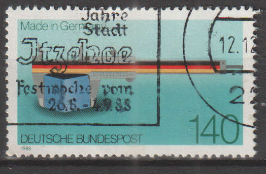 GERMANY 1988 The 100th Anniversary of the Designation "Made in Germany" ULH SG 2249