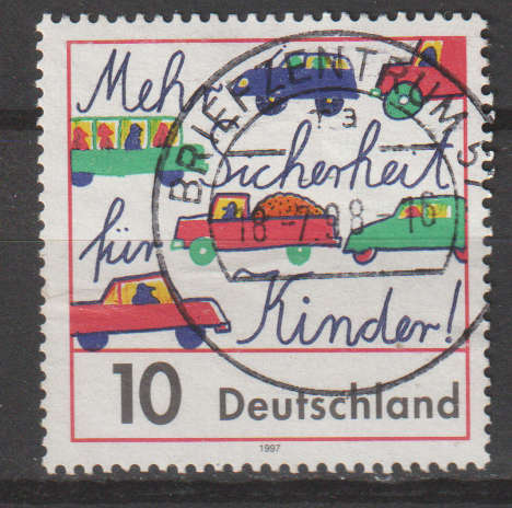GERMANY 1997 Safety for Children in Traffic ULH SG 2751