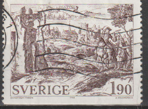 SWEDEN 1984 Older Towns ULH SG 1206