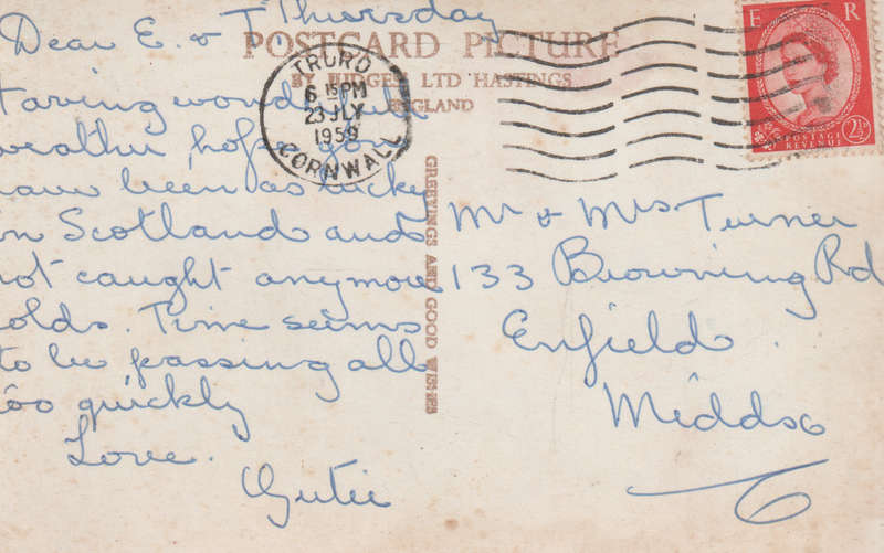 USED POST CARD
