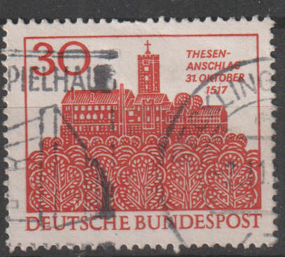 GERMANY 1967 The 450th Anniversary of the Reformation ULH SG 1449
