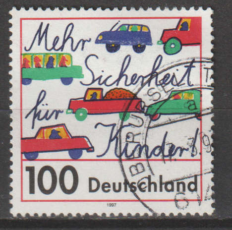 GERMANY 1997 Safety for Children in Traffic ULH SG 2752