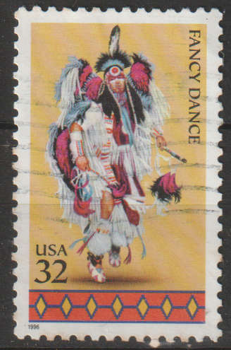 USA 1996 American Indian Dances Issue ULH SG 3206