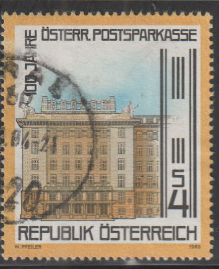 AUSTRIA 1983 The 100th Anniversary of the Austrian Postal Savings Bank UNH SG 1953