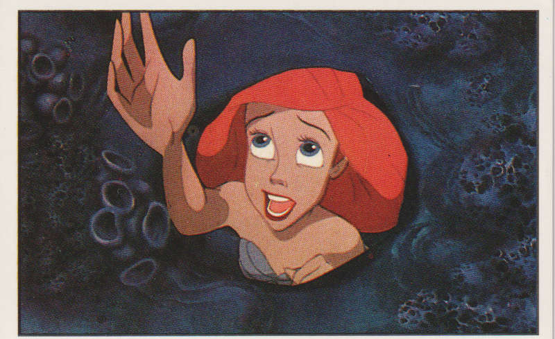 PANINI COLLECTABLE STICKERS THE LITTLE MERMAID #52