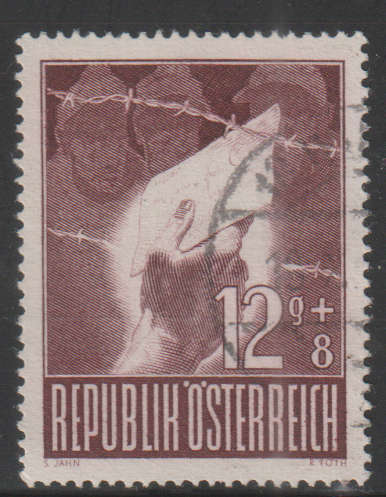 AUSTRIA 1947 Prisoners of War Charity Stamps UNH SG 1064