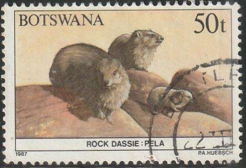 BOTSWANA 1987 Animals of Botswana ULH SG 634