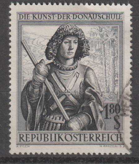 AUSTRIA 1965 The Art of the Danube School ULH SG 1444
