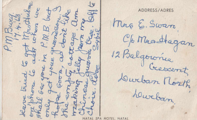 USED POST CARD SA