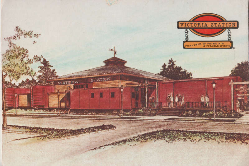 MINT POST CARD VICTORIA STATION USA