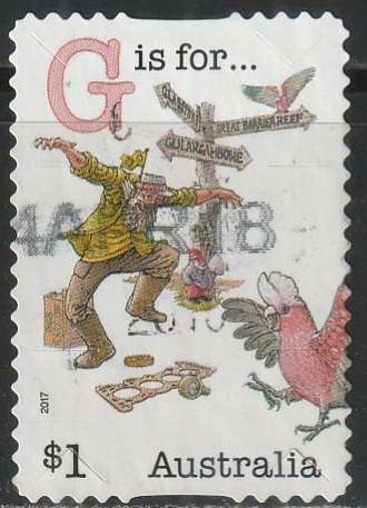 AUSTRALIA2017 Fair Dinkum Aussie Alphabet  UNH SG 4813