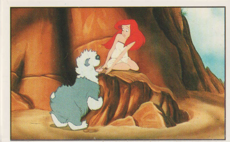 PANINI COLLECTABLE STICKERS THE LITTLE MERMAID #136