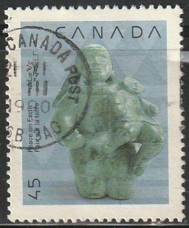 CANADA 1990 Christmas - Native Art ULH SG 1407