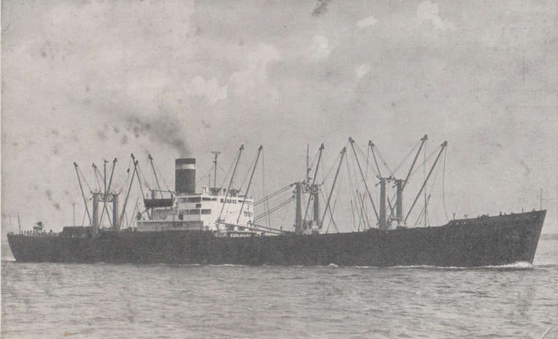 SHIPS OF THE WORLD POST CARDS C-2 CARGO VESSEL USA
