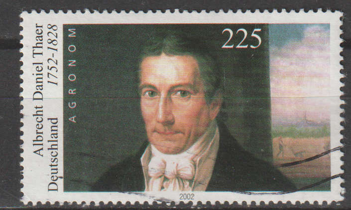 GERMANY 2002 The 250th Anniversary of the Birth of Albrecht Thaer, 1752-1828 ULH SG 3115