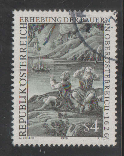 AUSTRIA 1976 Peasants' Uprising in Upper Austria 1626 UNH SG 1760