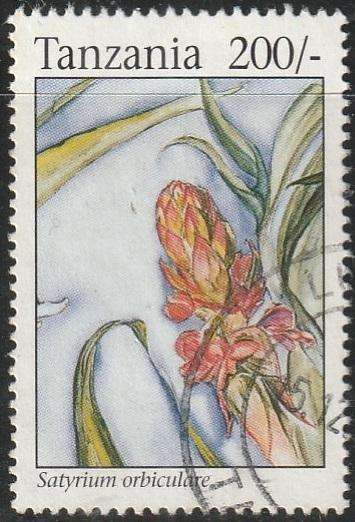 TANZANIA 1994 Orchids VFU SG 1909