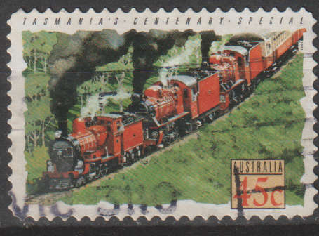AUSTRALIA 1993 Popular Trains - Self-Adhesive ULH SG 1411