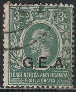 TANGANYIKA 1917 -1921 King George V - British East Africa MM SG 47