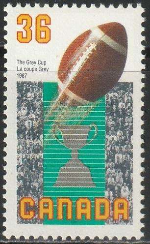 CANADA 1987 The 75th Grey Cup Final (Canadian Football Championship), Vancouver UMM SG 1260