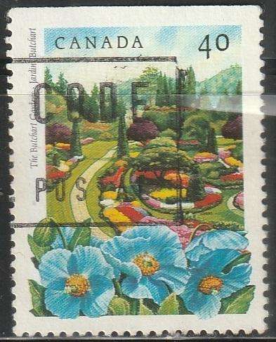 CANADA 1991 Public Gardens - Imperforated Top or Bottom ULH SG 1422