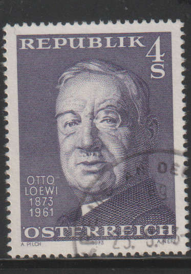 AUSTRIA 1973 The 100th Anniversary of the Birth of Otto Loewi UNH SG 1659