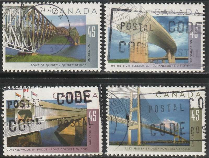 CANADA 1995 The 20th World Road Congress, Montreal - Bridges ULH SG 1650-3