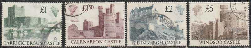 GB 1988 British Castles ULH SG 1410-3