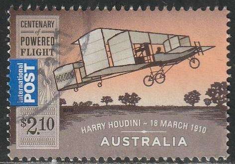 AUSTRALIA 2010 The 100th Anniversary of the Powered Flight UNH SG 3357