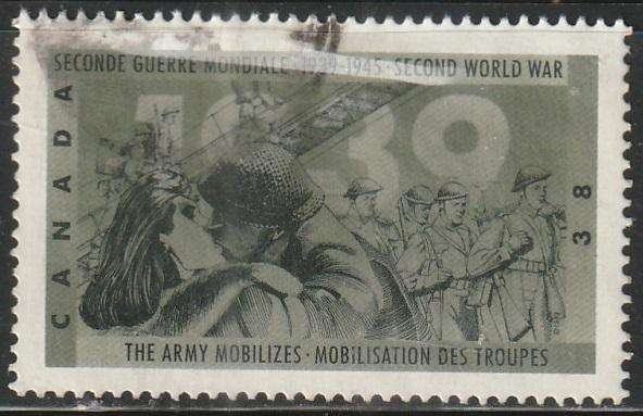 CANADA 1989 The 50th Anniversary of Outbreak of Second World War ULH SG 1347