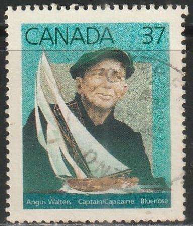 CANADA 1988 The 20th Anniversary of the Death of Angus Walters (Yachtsman) ULH SG 1314