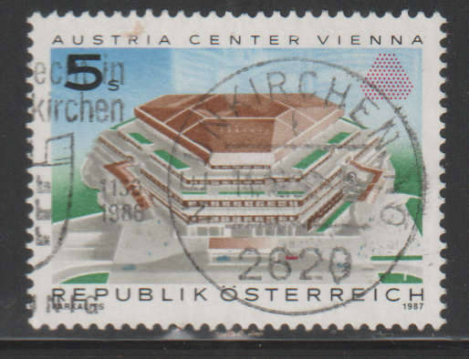 AUSTRIA 1987 Opening of the Austria Center Vienna UNH SG 2121