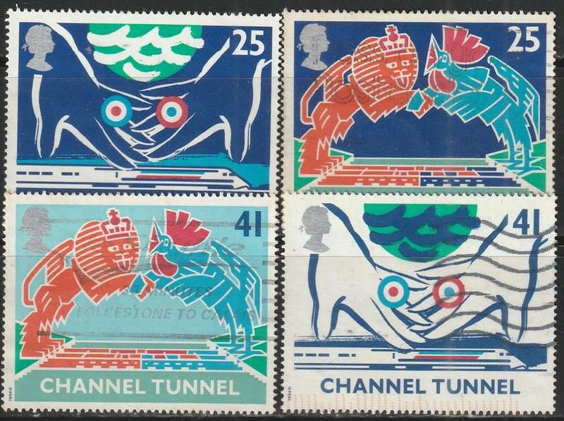 GB 1994 Opening of Channel Tunnel ULH SG 1820-3