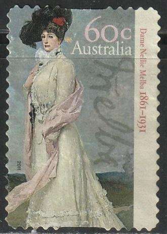 AUSTRALIA 2011 The 150th Anniversary of the Birth of Dame Nellie Melba, 1861-1931 ULH SG 3595