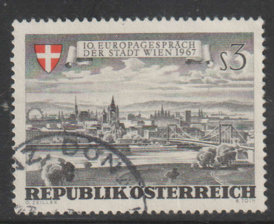 AUSTRIA 1967 The 10th "Europagespräch" in Vienna 1967 UNH SG 1502