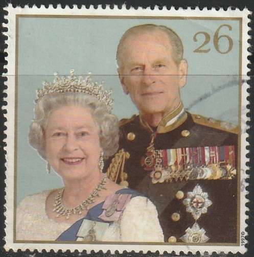 GB 1997 The 50th Anniversary of the Wedding of Queen Elizabeth II and Prince Philip ULH SG 2012