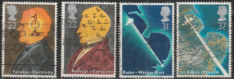 GB 1991 Scientists ULH SG 1546-9