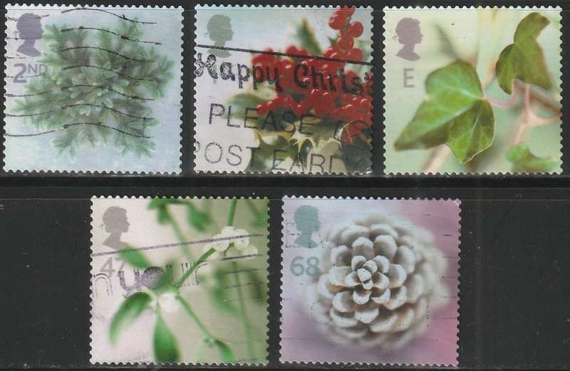 ENGLAND 2002 Merry Christmas ULH SG 2321-5
