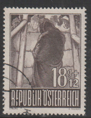 AUSTRIA 1947 Prisoners of War Charity Stamps UNH SG 1065