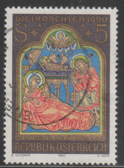 AUSTRIA 1990 Christmas UNH SG 2248